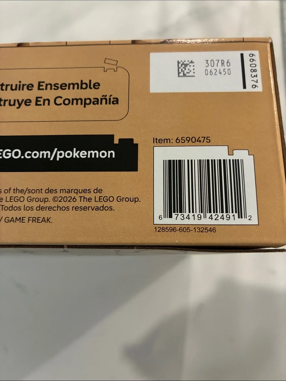 Lego Pokemon Eevee 72151. New in box
